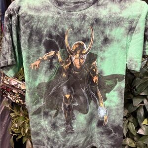 🤑 5 for $25 NFINITY Saga Dark Green Tie-Dye Tee